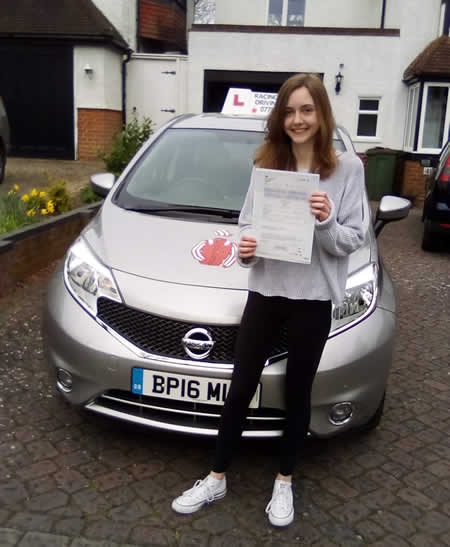 Driving lesson in Banstead